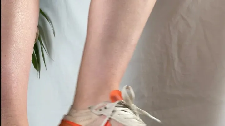 A Shoejob and cock domination Dream in Sneakers - Tramplegirl is giving a shoejob and CBT experience in her well worn and dirty Nike Waffle sneakers - inshoe views and POV angles - multiedit