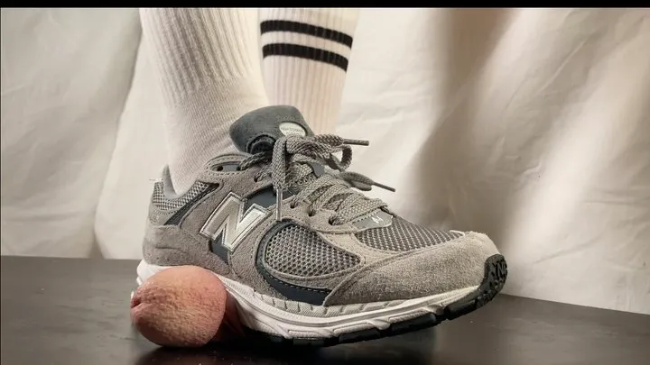 A Shoejob in New Balance 2002 Sneakers - Cockcrush and Shoejob in sneakers and crew socks - multicam edit