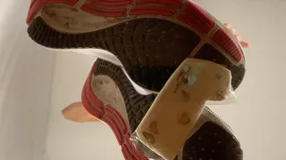 A Crushing Clip with POV and underglass views on Nike Free Pegasus Sneakers - Foodcrush and Sneaker fetish