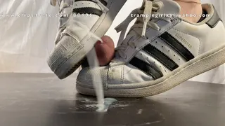 A Shoejob Cumpilation Part 1 - See all Cumshots scenes from our clips we used sneakers - Inludes Nike, Adidas, Asics sneakers - Cumplay scenes included