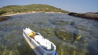 Giant Mermaid Sinks a Ship with her Pussy and Piss