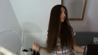 hair fetish | straight beautiful hair|