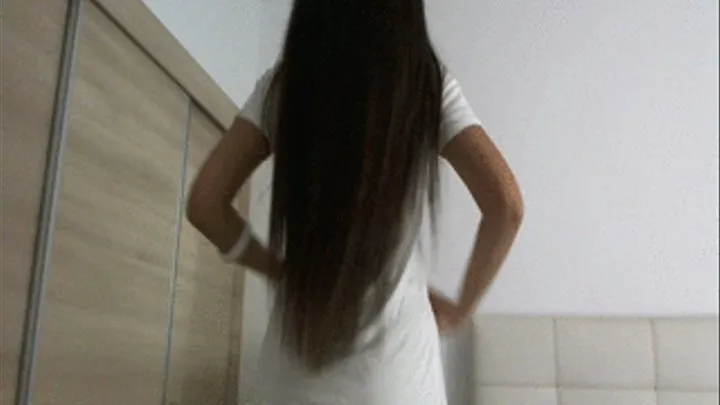 Super long hair on a girl