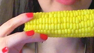 Corn on the cob. Eating and gaining weight