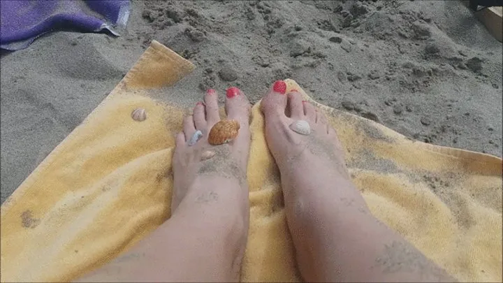 my hot soles on the sea