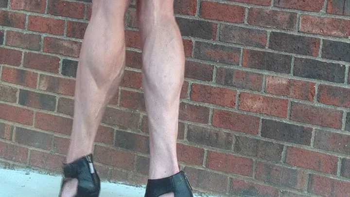 Bitch heels outside