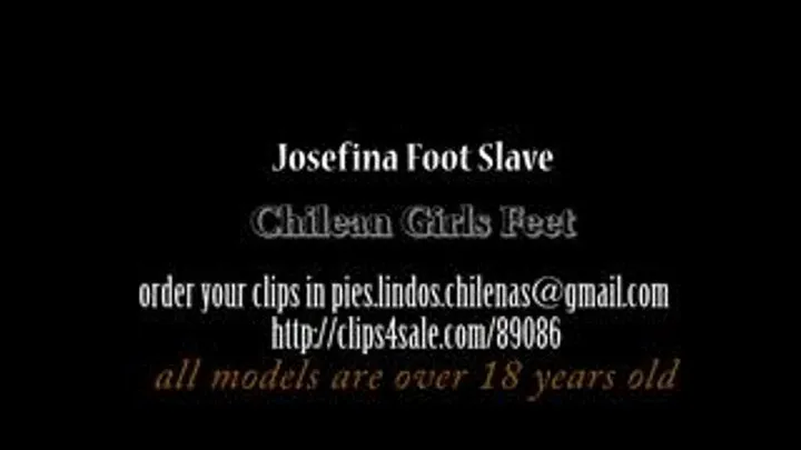 Josefina - foot slave