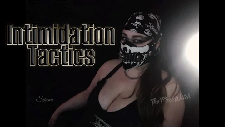 Intimidation Tactics ~ Leather Mask FemDom POV Blackmail Fantasy ~