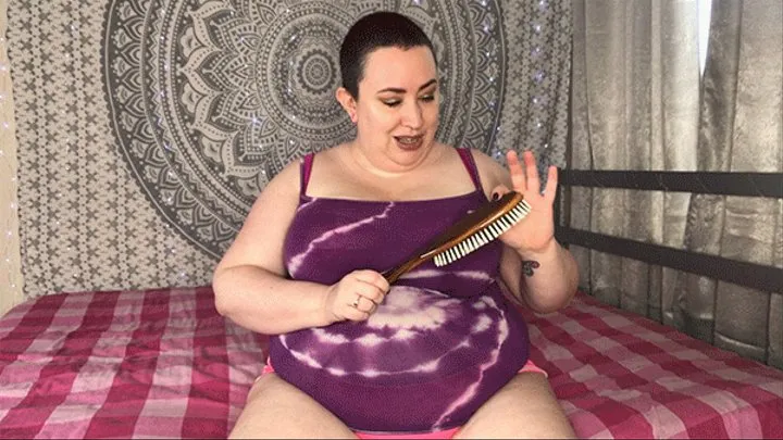 BBW's Clothesbrush Spanking