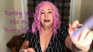 Turning you into my Pretty Slut - BBW Nimue Allen Femdomme feminisation ASMR makeup pov