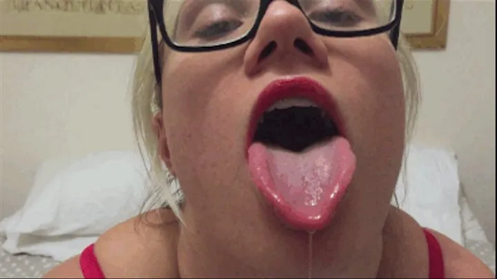 Most seductive tongue tease YOU have ever seen!