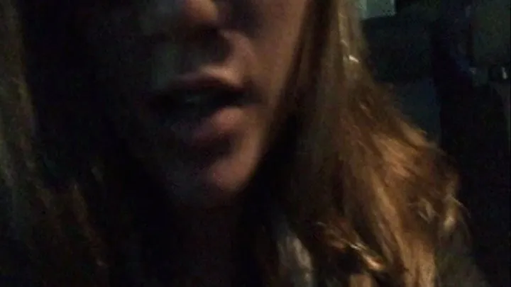 I'm a slut, slide deep into my throat. Join me in the car and fuck my tongue