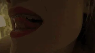 My braces, my pussy, your cum