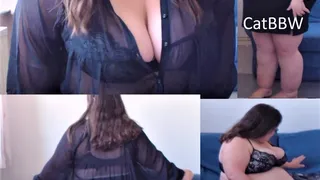 BBW Trying on New Clothes Tryout Haul PART 3