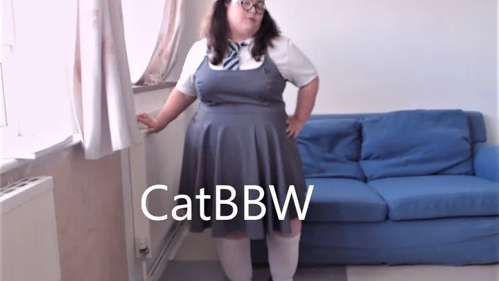 BBW Schoolgirl is YOUR Head Bitch!