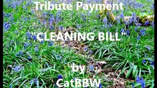 Tribute & Donate to ME ~ My CLEANING BILL