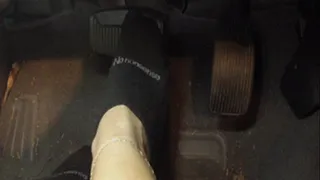 Candy Crush Spinning Tires in F150 in Socks (PedalCam)