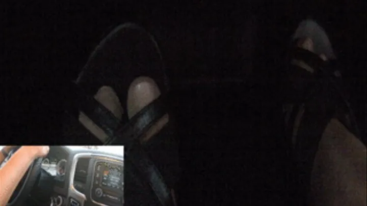 Ashley in Why you Never Buy a Used Rental Car Nylons & Heels, Nylons Barefoot (PiP StandardCam)