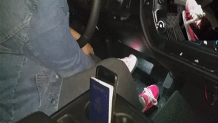 Candy Crush Continues Barefoot Breaking in the BRAND NEW 2016 Silverado (PiP PedalCam)