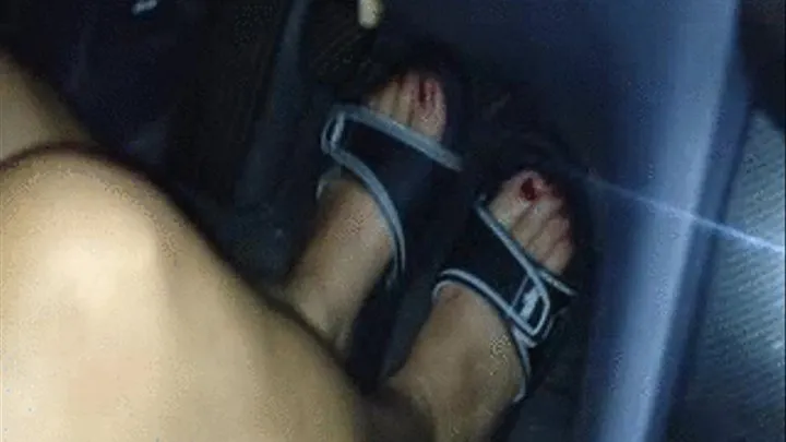 Rose Takes a Spirited Night Time Drive Barefoot - Part I of III