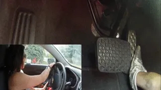 Haven Driving, Flooring, and Peeling Out in Heels (PiP StandardCam)