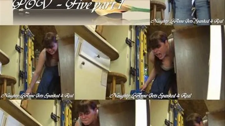 Naughty LeAnne's Woodshop Spanking!(POV 5 pt 1 )