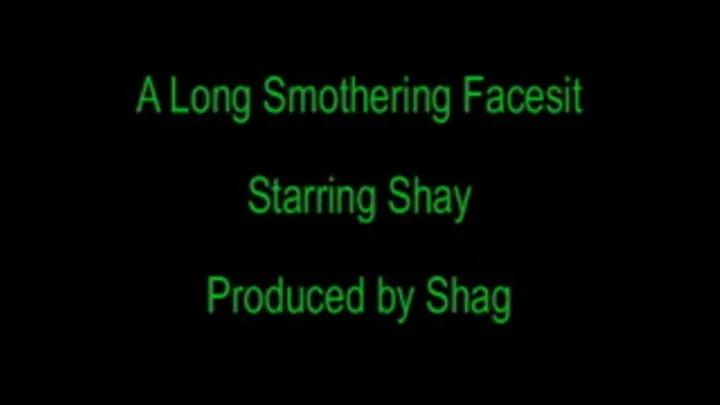 A Long Smothering Facesit