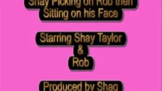 Shay Picking on Rob Then Sitting On His Face (shay-0047)