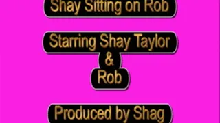 Shay Sitting on Rob