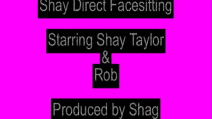 Shay Direct Facesitting