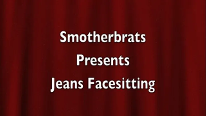 Jeans Facesitting