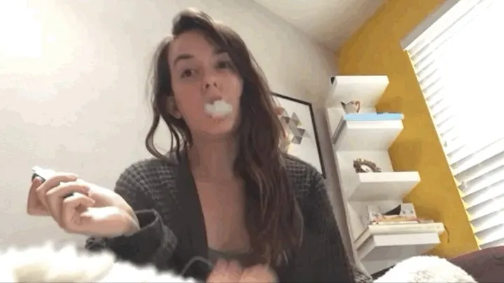 Vape cough and spit ( .mov)