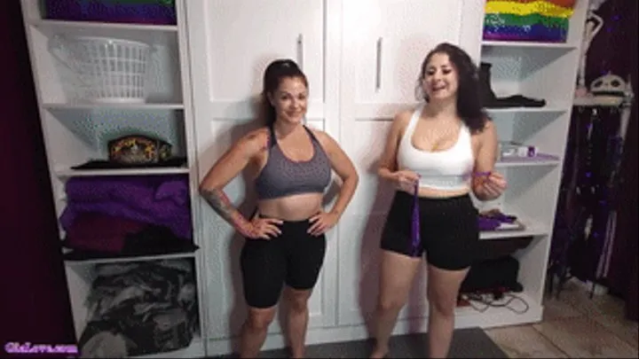 Side-By-Side Lifting Ladies