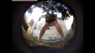 Vr pee in the garden mkv