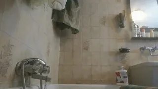 A shower with step-mom