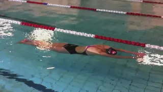 Just 5 minutes in the pool without breathing