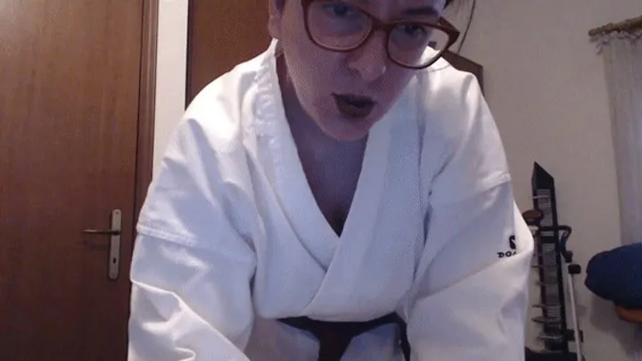 Sweaty Karate Costum Video