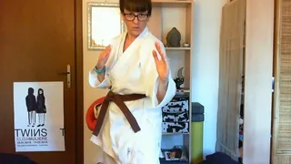 Karate girl