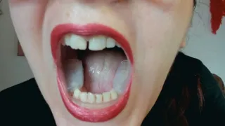 Old bite and broken teeth - Video edited in very 1080HD