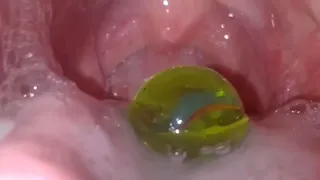 Marbles in the mouth, marbles in the mouth and stomach - Full screen Total Vore