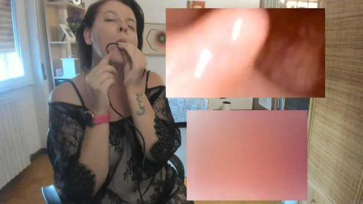 Double medical endoscope and pillcam exploration - Double vore journey directly inside me