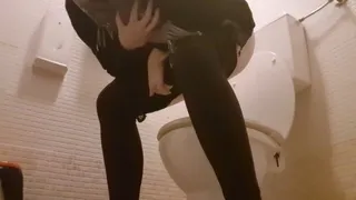 Compilation of piss and fart videos in public toilets