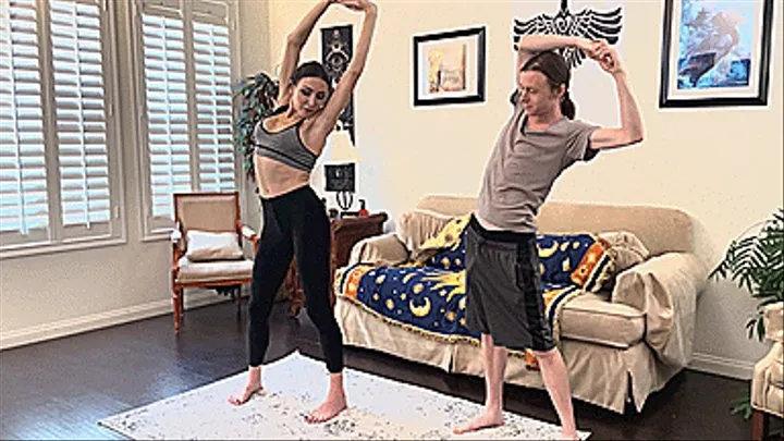Agatha Delicious - Fucking My Sexy Yoga Teacher