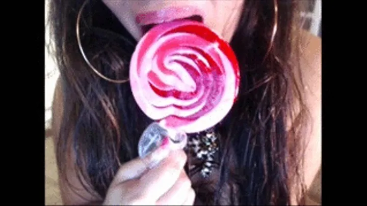 Lucious Lips On Lollipop