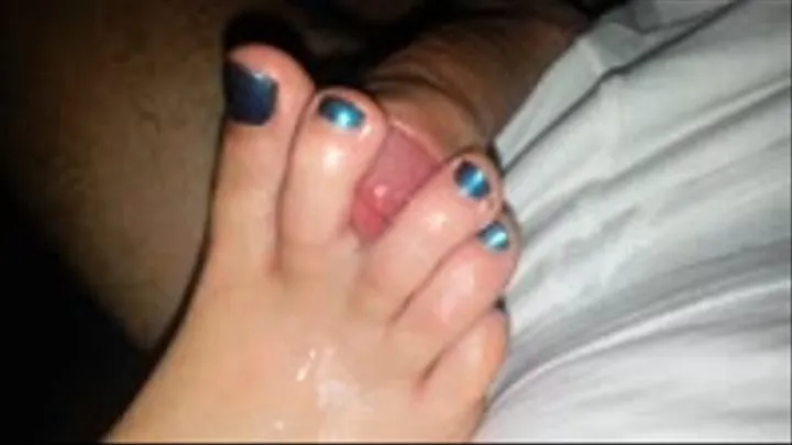 Another Tired Oily Toe Fucking