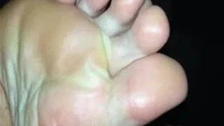 AMAZING TIRED SOLES - INCREDIBLE POV SOLES - DICK RUBBING HER SOLE UNTIL CUM BLAST