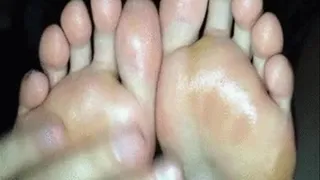 TIRED TOES FUCK - SOLES MASSAGE - PERFECT POV SOLES - POV TOES - BIG CUM