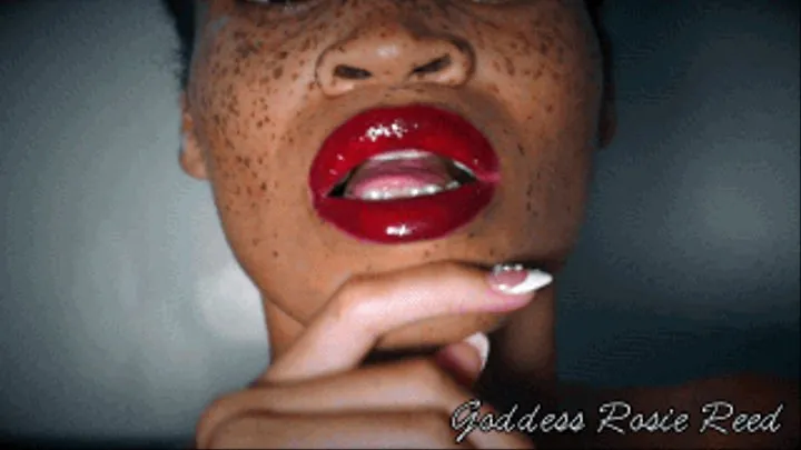 Ruin Your Orgasm For Glossy Red Lips