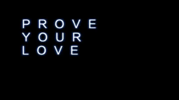 Prove Your Love