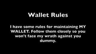 Wallet Rules